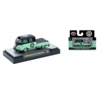 M2 Machines 1:64 Volkswagen Double Cab Truck USA Model 1960 green black